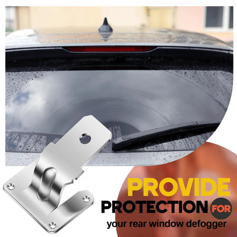 6 Pack Rear Window Defroster Replacement Tabs For Back Glass Defogger Repair Kit Universal Fit Cars visible with rear window