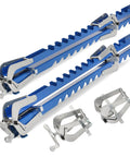 36 Inch Heavy Duty Panel Clamps 2 Pack Hella Stable Four Way Steel Pressure Jigs for woodworking projects and assembly.