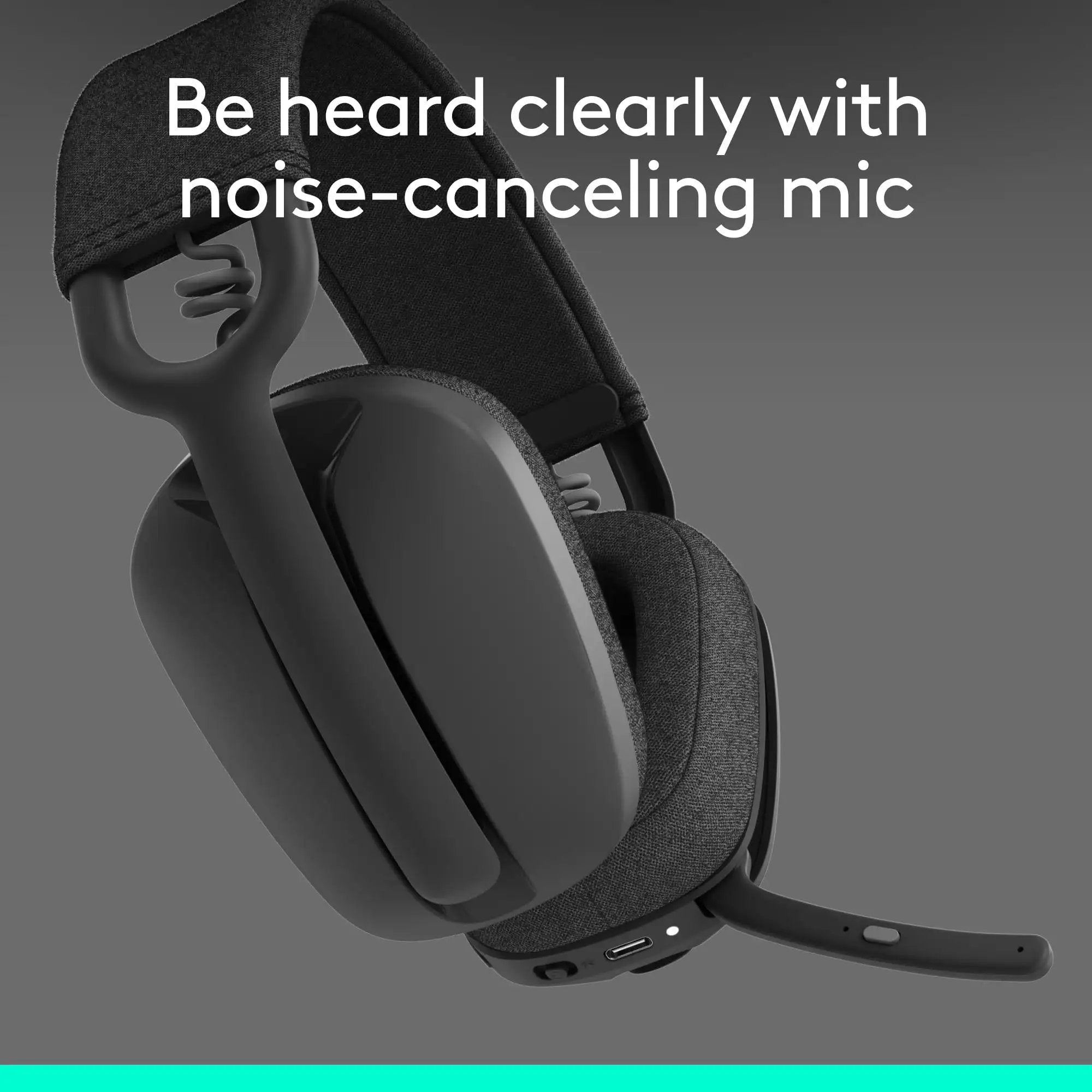 Zone Vibe 100 Wireless Over Ear Headphones With Noise✓