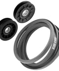 Awesome Replacement Idler Pulley Kit With Belt For John Deere 100 Series Tractors Like D105 E100 X105 And X106 Upgrades Clutch Performance Big Time, black pulley kit and drive belt