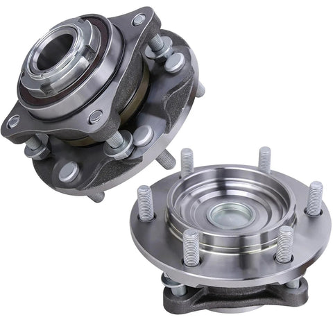 2WD Front Wheel Bearing Hub Assembly Fits Toyota 4Runner 2003 To 2019, FJ Cruiser 2007 To 2009, And Toyota Tacoma 2005 To 2019, Two Pack 950004