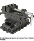 3 Inch Cross Slide Drill Press Vise 2 Way XY Heavy Duty Clamp Machine For Precise Milling and Machining Projects