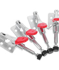 Horizontal Toggle Clamps Set Of Four With Quick Release For Welding And Woodworking Push Pull Action For Jigs And Fixtures Multipurpose Clamp Kit