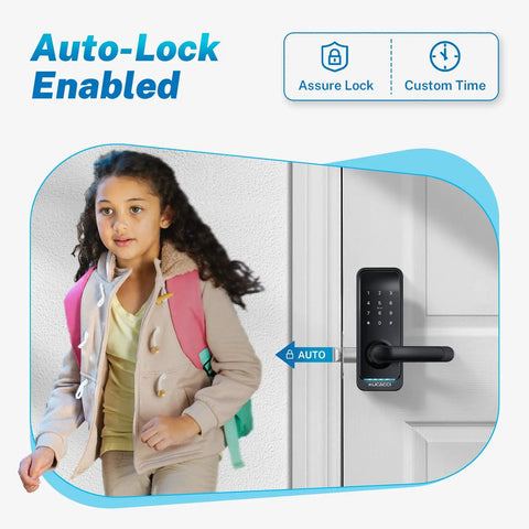 Smart Door Lock With Keypad And Keyless Entry IP66 Weatherproof Rock Solid App Control For Rentals Secure Access