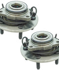 Front Left And Front Right Wheel Bearing And Hub Assembly Set For 2012 To 2018 Dodge Ram 1500 And 2019 To 2022 Ram 1500 Classic Two Piece Kit