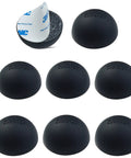 1.8 Inch Isolation Feet For 6 To 8 Inch Speakers, 8 Pack With Adhesive Hemisphere Bumpers, Silicone Vibration Damping Pads