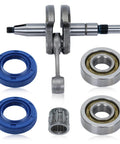 Heavy Duty Replacement Crankshaft Bearings And Oil Seals Kit For Stihl MS271 MS291 Chainsaws with bearings, seals, and assembly