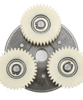 36T Planetary Gear Clutch Kit For High Power Electric Bikes And Scooters showing nylon gear and steel construction