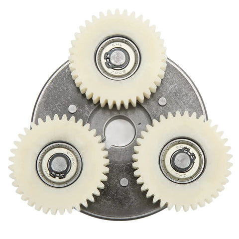 36T Planetary Gear Clutch Kit For High Power Electric Bikes And Scooters showing nylon gear and steel construction