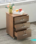 Wooden drawer unit with open drawers showcasing Heavy Duty 100 Lb Full Extension Drawer Slides Set Two Piece Push To Open 16 Inch.