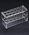 Clear Acrylic Test Tube Holder Lab Stand Rack With 2 By 6 Wells For 13 16Mm 10Ml Centrifuge Tubes Space Saving Lab Organizer