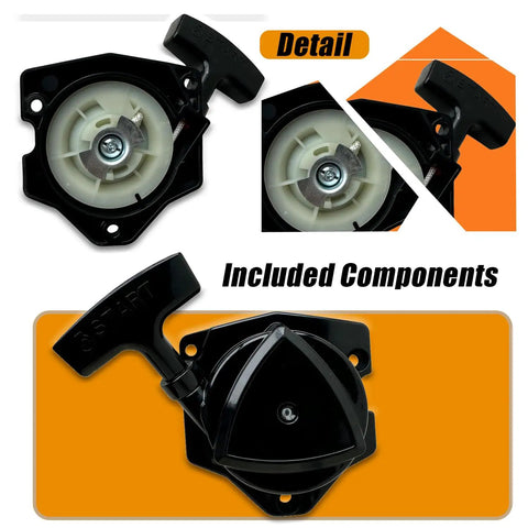 Pull Recoil Starter Assembly For Pb 8010 Echo Pb 9010H 9010T Backpack Blowers And Shindaiwa EB910 EB910RT Replacement Part