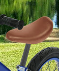 Kids Balance Bike Seat Cushion Replacement Saddle With Seatpost 22mm Easy Install Soft PU Rails Compatible Children Tricycle