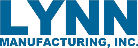 Lynn Manufacturing, Inc. blue wordmark logo.