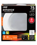 4-Inch LED Recessed Downlight Retrofit Kit With Pre-Mounted Trim And Standard Base Adapter 2700K Soft White Dimmable box