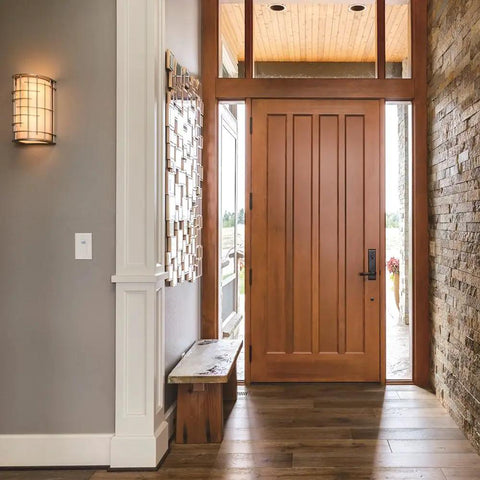 Entrance with 7 Day In Wall Digital Timer Switch For Lights And Appliances With Self Adjusting Astronomic Schedule Heavy Duty Timer