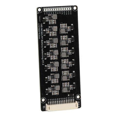 Smart Battery Equalizer Automatic Voltage Balancer low power draw for 14S Lithium Ion packs with clear connection ports.