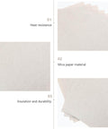 Heat Resistant Mica Sheets For Microwave Ovens Cuttable 12x12 Cm Waveguide Plates 10 Pack Insulation Mica Panels