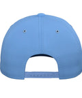 Back view of Dope Hydrofoil Surfing Printed Baseball Hat Adjustable Fit Lightweight Light Blue Cap For Water Sports Fans