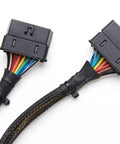 OBD2 Splitter Cable For Ford And GM, Two Port OBDII Extension, 1 Ft Long, 16 Pin Diagnostic Splitter For Car Readers And GPS, Chevy Friendly