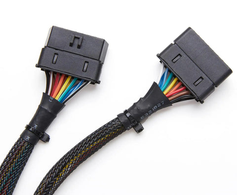 OBD2 Splitter Cable For Ford And GM, Two Port OBDII Extension, 1 Ft Long, 16 Pin Diagnostic Splitter For Car Readers And GPS, Chevy Friendly