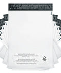 Stack of 10x13 Heavy Duty Poly Mailers 30 Pack White 3 Mil Waterproof Tear Resistant Self Sealing Shipping Bags For Small Business And Clothing Great For Ecommerce Shipping Clothes And Accessories