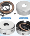 Drill Press Return Spring Set For Quill Coil Assembly Bench Drill Press Replacement Part with cover and steel spring kit.
