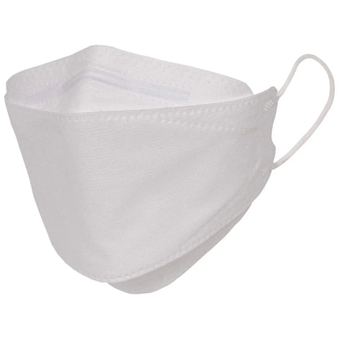 Premium KF94 Face Mask For Adults, White Protective Mask With 4 Layer Nonwoven Fabrics Made In Korea, FDA Registered