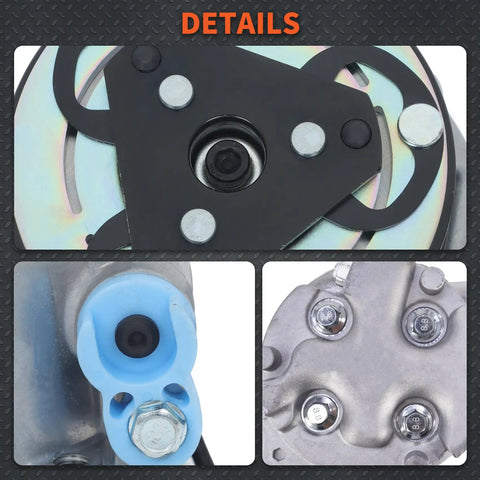 Close-up details of AC Compressor Clutch Replacement CO 29091C for Mitsubishi Lancer Outlander 2009-2016 Direct Fit OE Quality