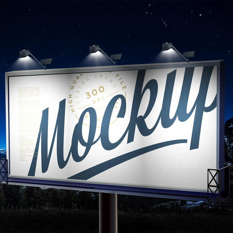 Solar Billboard Light For Business Signs Aluminum Outdoor Sign Lighting With 60 LED Super Bright Illumination 12W Solar