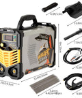 160A MMA Beast Arc Welder With IGBT Inverter And Digital LCD Display Hot Start Anti-Stick Arc Force For Easy Home Shop Welding