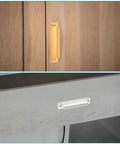 Window Sash Lift Handle 3 Inch 2 Pack Aluminum Alloy Finger Pulls For Sliding Windows Drawer Push Pull Handle With Screws Black Dope Rustproof Built To Last Center Hole Design For Home Kitchen Closet on wooden door and drawer