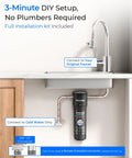 10UA Under Sink Water Filter System Cuts PFAS PFOA And PFOS Lead Chlorine Bad Taste And Odor Connects Directly To Your Faucet