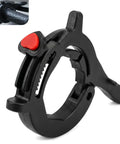 Universal Motorcycle Throttle Cruise Control And Motor Assist With Anti Slip Accelerator Clamp durable ABS clamp with red button detail
