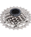 6 Speed Bicycle Cassette With Low Noise And Smooth Rotation, Durable Stainless Steel And Aluminum Alloy Gear Set