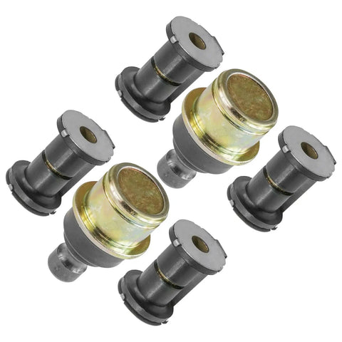 2x Front A-Arm Bushing Ball Joint Kit For Can-Am Commander 800R 2012-2020, Commander 800 4x4 2014-2015, Commander Max 800R 2018-2020 Includes Pivot Bushing Kit And Ball Joints For Seamless Fit. Front suspension kit with 4 pivot bushings and 2 ball joints
