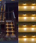 Pack Of 20 Warm White Low Voltage LED Deck Lights Kit For Outdoor Garden Pathway Recessed Landscape Lighting Black Housing
