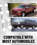 Exhaust Manifold Gasket Bolts Kit For All LS Series Engines Excluding LS7 Compatible with vehicles shown.