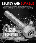 Rock Solid 90mm Wheel Stud Conversion Kit Forged From Heavy Duty Crmo Steel With M12 Threads To Fit Your E-Series Rides Perfectly And Handle Thick Washers Up To 20mm Without Breaking A Sweat On The Road 4135 CrMo stud