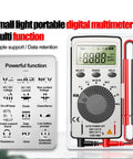 Auto Ranging Digital Multimeter With NCV Contact Tester Handy Pocket Size with display and probes visible, for electrical use.