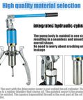 Straight Fire Hydraulic Gear Puller And Wheel Bearing Separator Tool That Kicks Stubborn Hubs Right Out Easy 20 Ton Capacity with integrated hydraulic cylinder.