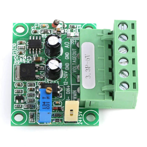Analog Voltage To PWM Converter For 3.3V Signals Converts PWM 0-100 Percent To 0-5V Output, small PLC module