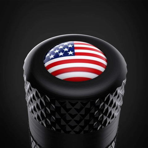 American Flag Aluminum Valve Stem Caps USA Tire Caps Dust Proof Covers For Cars Trucks Motorcycles Bicycles Corrosion Resistant