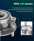 Front Wheel Bearing Hub Assembly for Mazda 6 2014 to 2019 and Mazda CX 5 2013 to 2022 with ABS close-up view