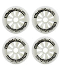 Durable Inline Skate Wheels 90mm And 110mm 85A Durometer For Indoor Outdoor Use Grippy All Terrain Roller Hockey 4 Pack