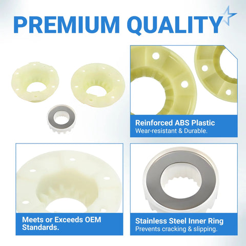 Upgraded Washer Hub Kit W10820039 For Cabrio Bravo Oasis Whirlpool And Kenmore Washers Replaces 8545948 8545953 with features