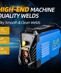 Stick Welder Arc Welding Machine With Hot Start, Arc Force, And Anti Stick Tech, 200 Amp Portable MMA Welder