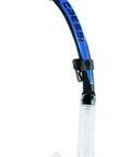 Dry Top Snorkel With Instant Float Closure No Fuss Anti Splash Snorkel Gear For Water Free Breathing Black And Blue Finish
