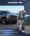 Fuel Pump Replacement E3621S For Chevy GMC C K 1500 2500 3500 1988 To 1995 shown with a truck background