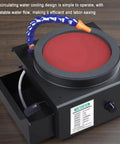 Heavy-Duty 350W Wet And Dry Bench Sander With Electric Knife Sharpening Machine, 150mm disc and adjustable water flow feature.